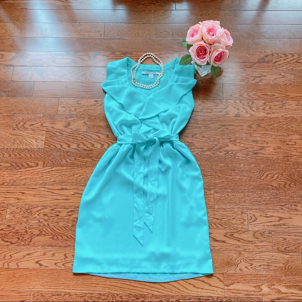 DR26 Diane Von Furtensburg Bobbie Ruffled Crepe…